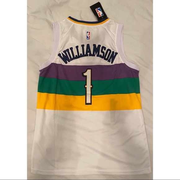 zion williamson jersey mardi gras